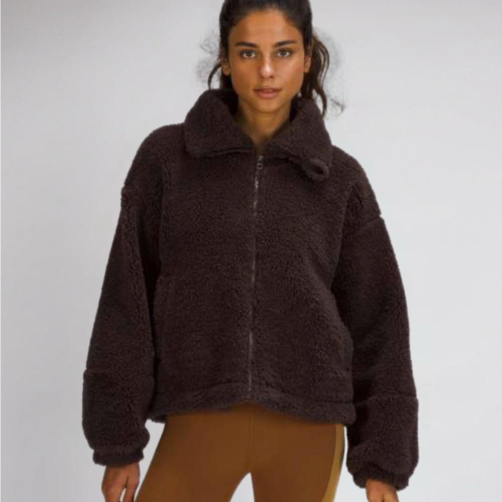 Lululemon Cinchable Fleece Zip-Up